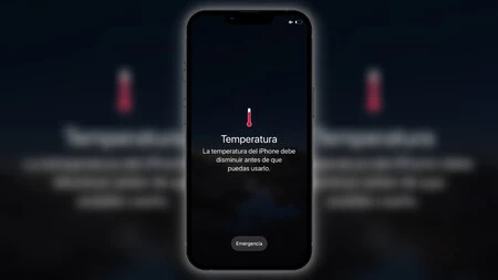 Aviso Temperatura Iphone