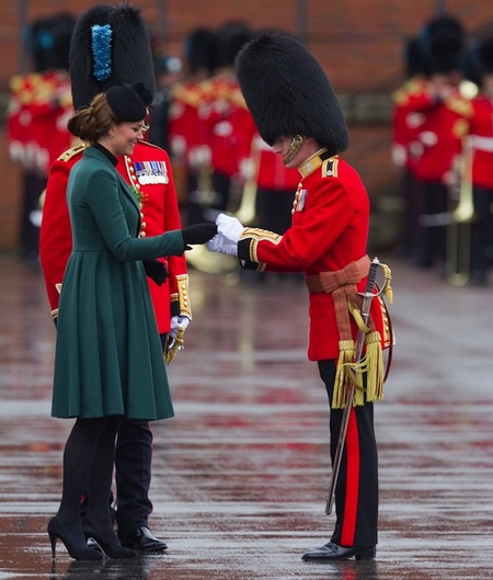 Kate Middleton: verde que te quiero verde y más si es por San Patricio