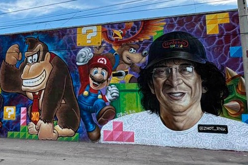 Inmortalizan A Gus Rodriguez En Un Mural Gamer En Mexico 1