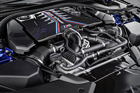 BMW M5 2018 motor
