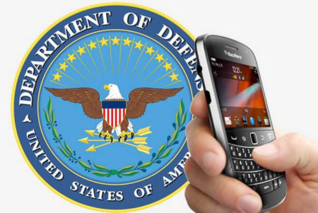 El pentágono prepara su plan B ante la situación de BlackBerry