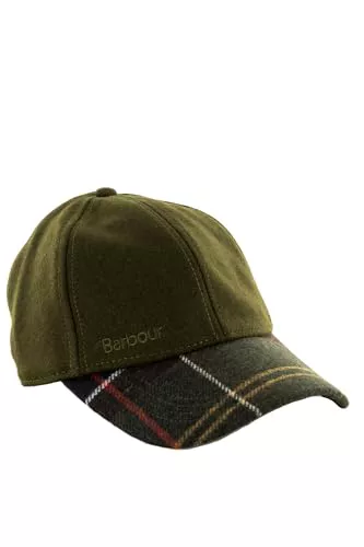 Gorra Clyde de Barbour MHA0867 NY91, color tartán gris, gris de Gales, talla única