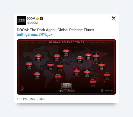 Doom Tda Tuit Hora Lanzamiento
