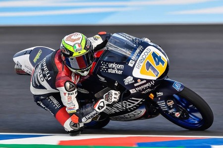 Tony Arbolino aprovecha la incertidumbre del agua en Termas para firmar su primera pole de Moto3