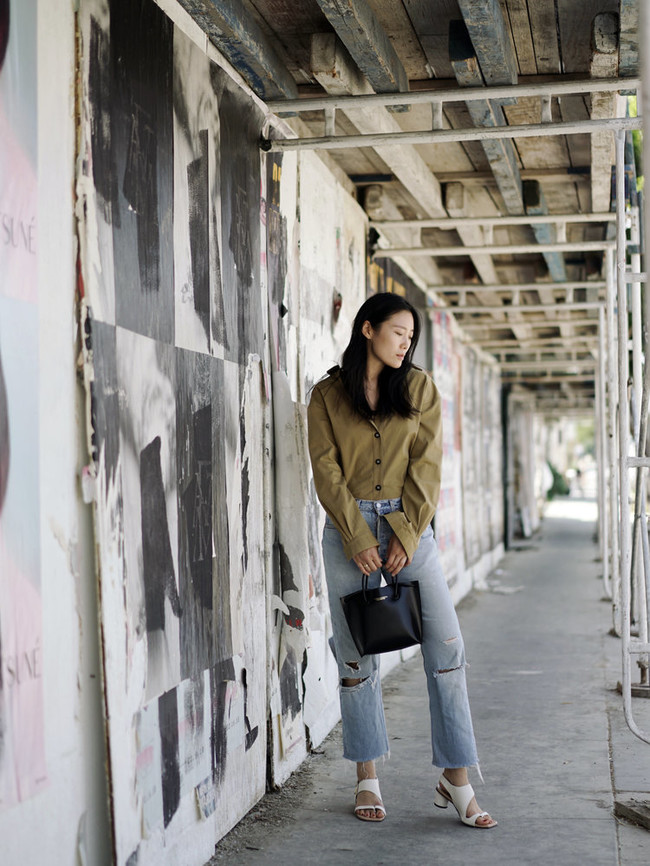 diy romper jeans vaqueros