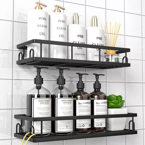 UUlioyer Estanteria Baño, pack de 2
