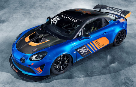 La segunda versión de carreras del Alpine A110 es un GT4, aún más potente y radical