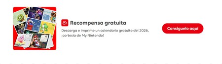 Regalo Nintendo Switch Calendario Oficial