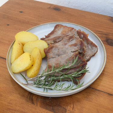 Pluma ibérica a la plancha, la mejor forma de cocinar en casa uno de los cortes más nobles del cerdo 