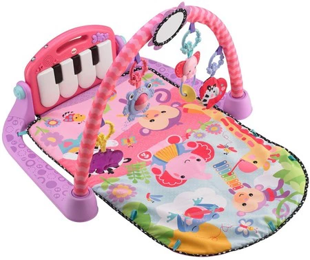 Gimnasio-piano pataditas de Fisher-Price en color rosa por 36,99 euros en Amazon con envío gratis