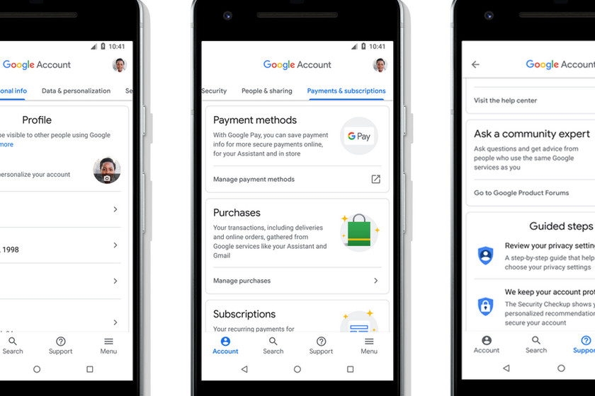 AYUDA DE CUENTA DE GOOGLE visual data 6