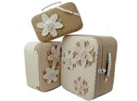 Preciosas maletas para guardar las cositas del bebé