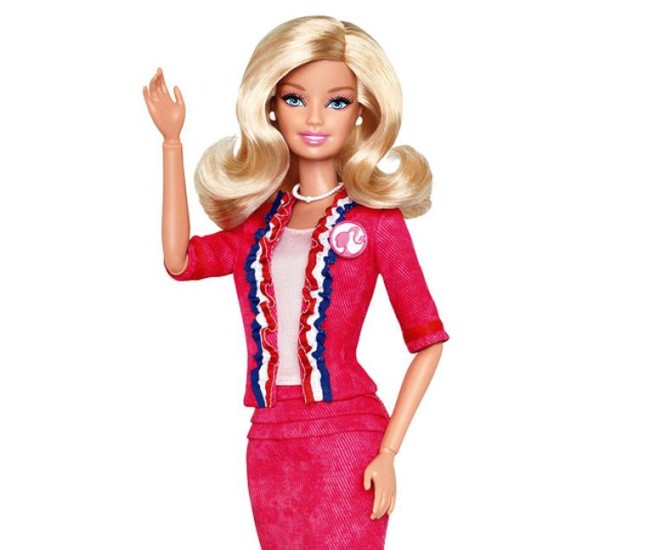 niñas vestidas de barbie