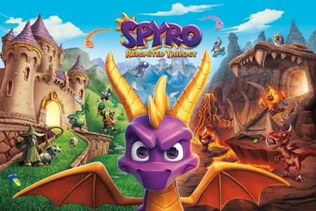 Spyro Reignited Trilogy deja ver sus maravillosos remakes con su tráiler de lanzamiento