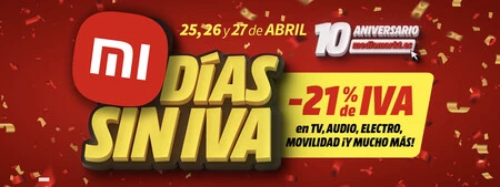 Xiaomi se apunta a los Días Sin IVA MediaMarkt y estas son las mejores ofertas disponibles (hasta que se agoten)