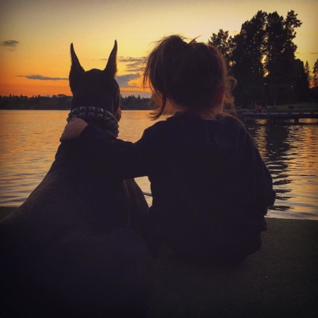 Cutie And The Beast Dog Girl Seana Doberman 27