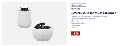 Lampara Antiinsectos Aldi