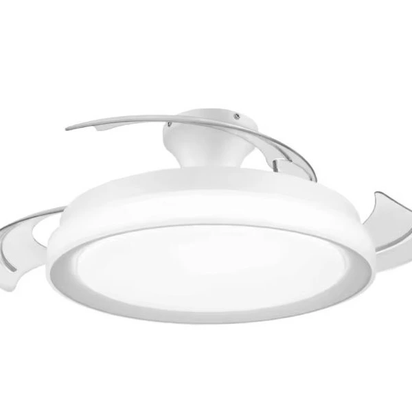BLISS - Ventilador Philips Bliss de Techo Blanco con 3 aspas retractiles con luz LED cct motor DC Ventilador Bliss Blanco 35+28W - PHILIPS 2025