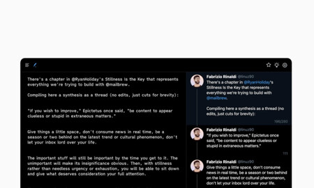 Escribir tweets o hilos sin distracciones: Typefully evitará que "acabemos absorbidos por nuestro timeline"