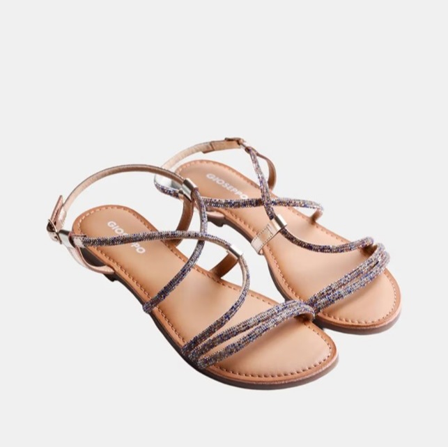 Sandalias de tiras de piel Multicolor de Gioseppo


