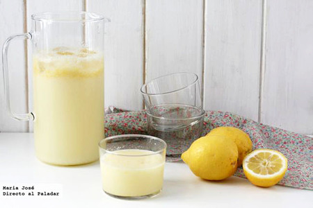 Granizado de limón. Receta con Thermomix