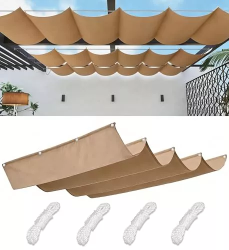 Toldo Vela de Sombra Retráctil Impermeable