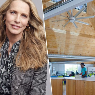 La viuda de Steve Jobs financia los colegios del futuro: parecen tiendas Apple, se mandan por piezas desde Madrid y resisten huracanes