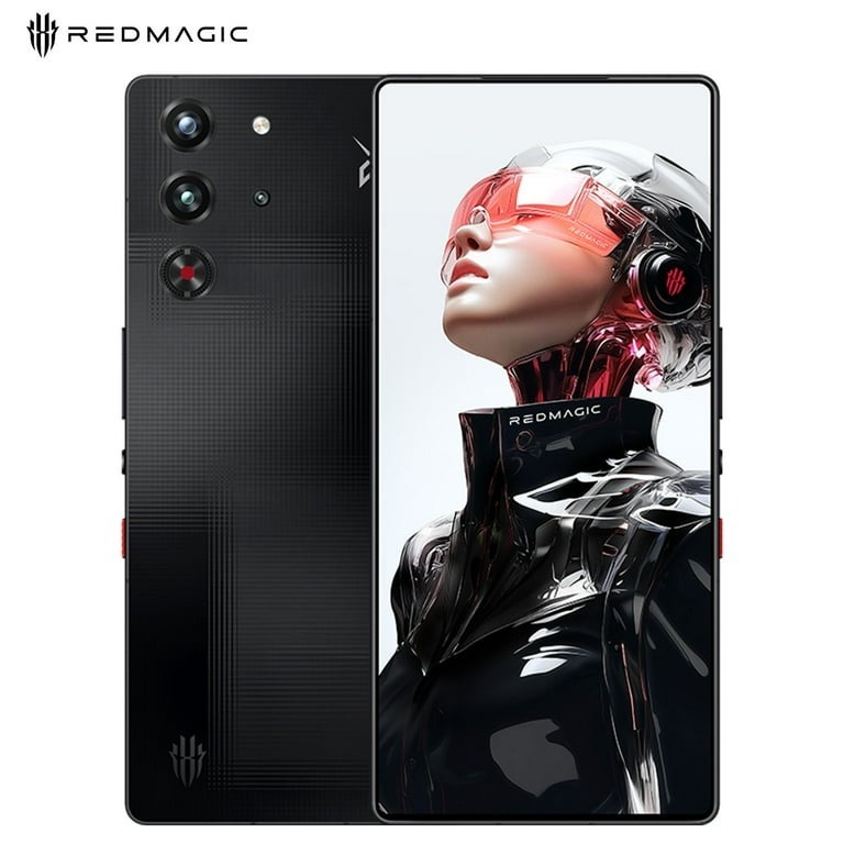 Teléfono inteligente REDMAGIC 10S Pro 5G, teléfono de juegos de 6.85",12GB+256GB, Nightfal
