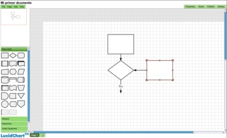 Lucidchart, genera diagramas a través de Internet