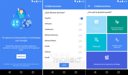 Google quiere que le ayudes a mejorar sus productos con esta nueva aplicación para Android