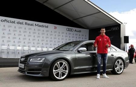 Audi entrega autos nuevos a jugadores del Real Madrid
