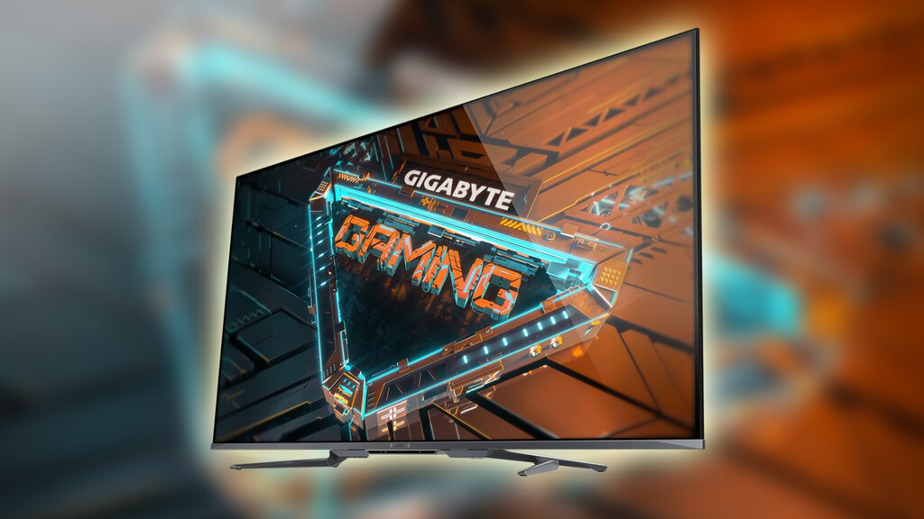 Gigabyte presenta un monitor de 55