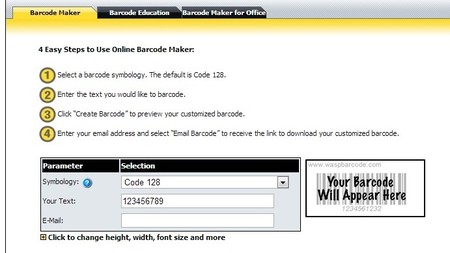 Cinco generadores de códigos de barras para empresa-1