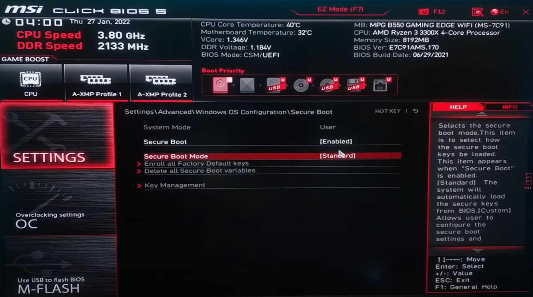 Recurso Guia Secure Boot