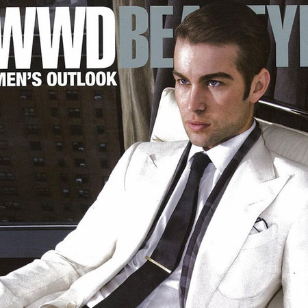 Chace Crawford guapo guapísimo en la revista WWD Beauty Biz