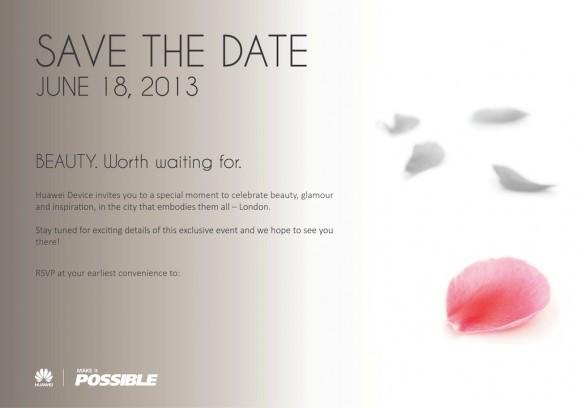 Huawei Save the Date