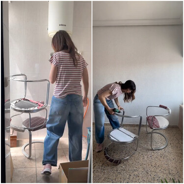 Así puedes dar una segunda vida a una silla deteriorada y viejucha: con este proyecto DIY ahora es una pieza mucho más fresca y en tendencia 