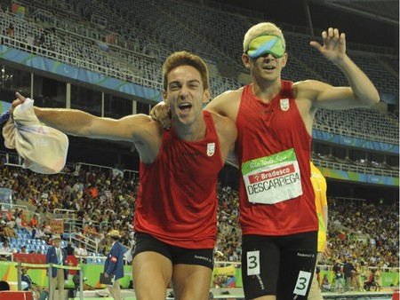 "Unomásuno 1+1=1": la historia del atleta invidente Gerard Descarrega y su guía Marcos Blanquiño