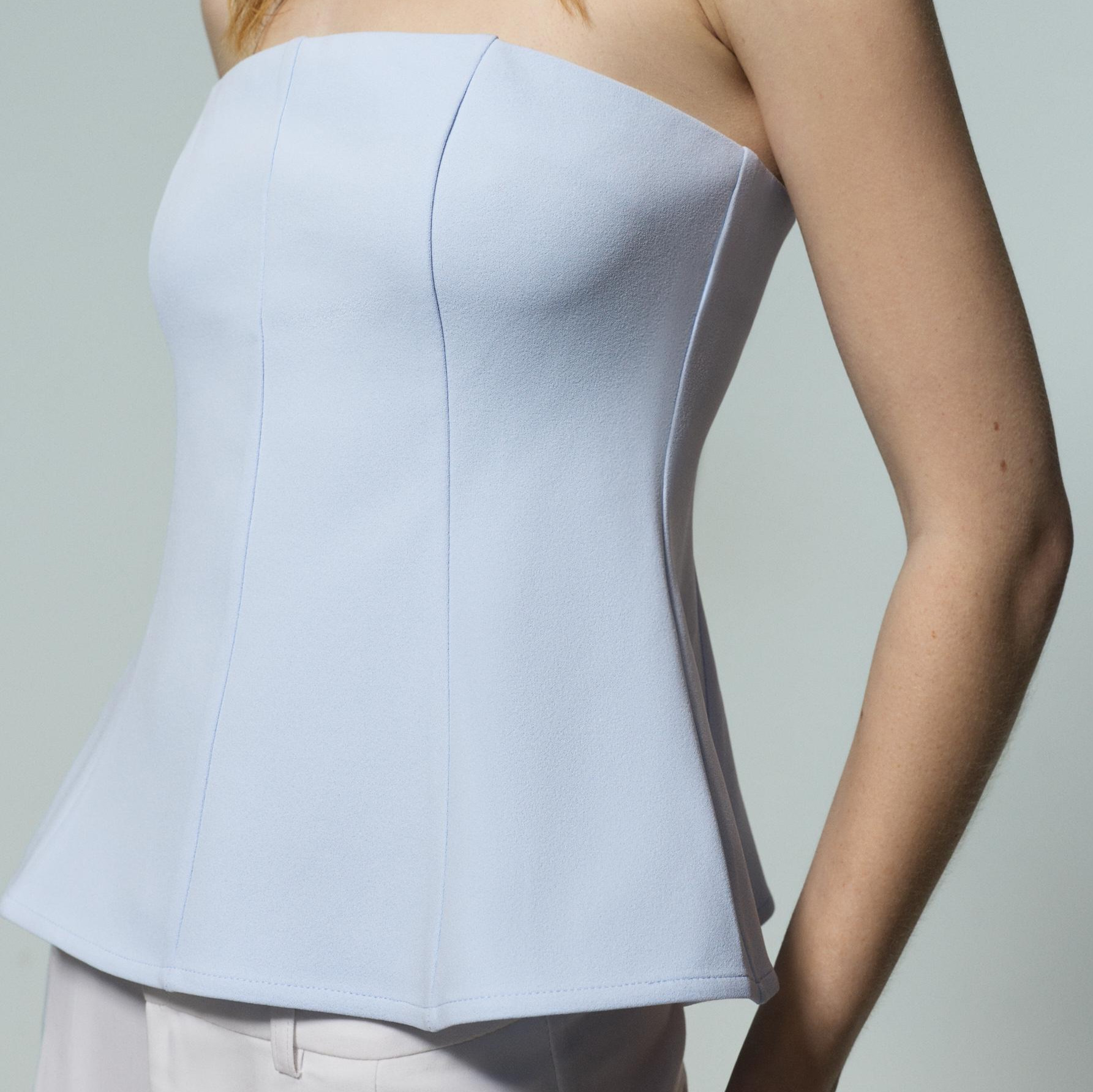 Top bustier palabra de honor