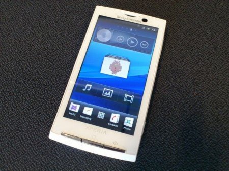 Gingerbread en Sony Ericsson Xperia X10 a principios de agosto