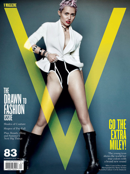 miley cyrus v magazine