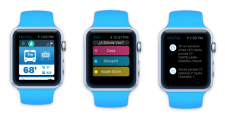 Los autobuses de Madrid se apuntan al Apple Watch con su propia aplicación oficial