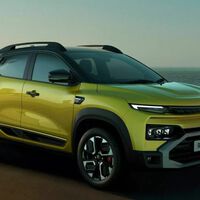 A Renault revela a reestilização marcante do pequeno crossover Kiger, vendido na Índia 