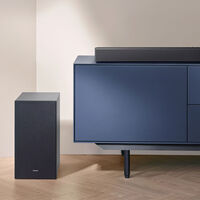 La barra de sonido de las tres b's existe. Es de Samsung y si te das prisa, no te va a costar ni 100 euros 