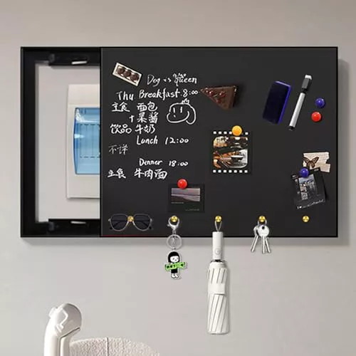 Tapa Cuadro Electrico Panel de Cubierta de Caja de Interruptores con Decoración de Empuje y Tracción, 