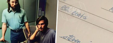 Hace 50 años Steve Jobs y Wozniak firmaron a medias un cheque de 500 dólares para diseñar su primer ordenador. Hoy vale más que una mansión