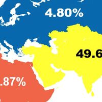 Si nacieras a día de hoy lo harías al 17,5% en la India: el mapa que muestra el reparto de la natalidad mundial
