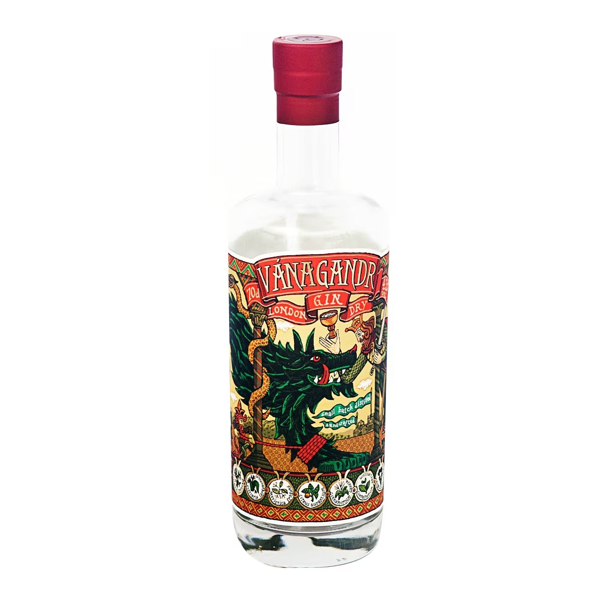 Ginebra Vánagandr Dry Gin Galicia.