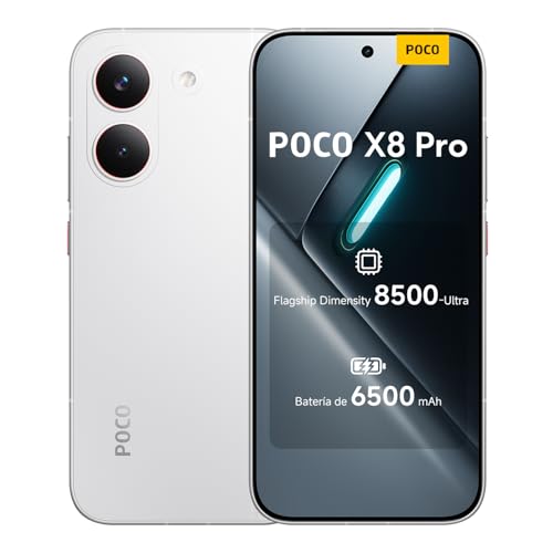 XIAOMI POCO X8 Pro Smartphone de 12+512GB Blanco Batería de 6500mAh