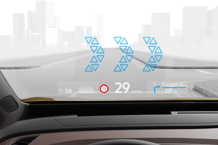 Volkswagen integrará por primera vez un Head Up Display de realidad aumentada en algunos modelos